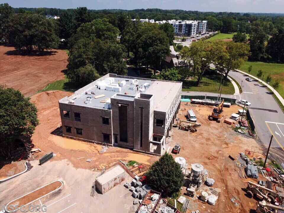 07-19-19 South side with view of Hose Tower and Stair Tower extending beyond the roof line. 

Paul Liotta